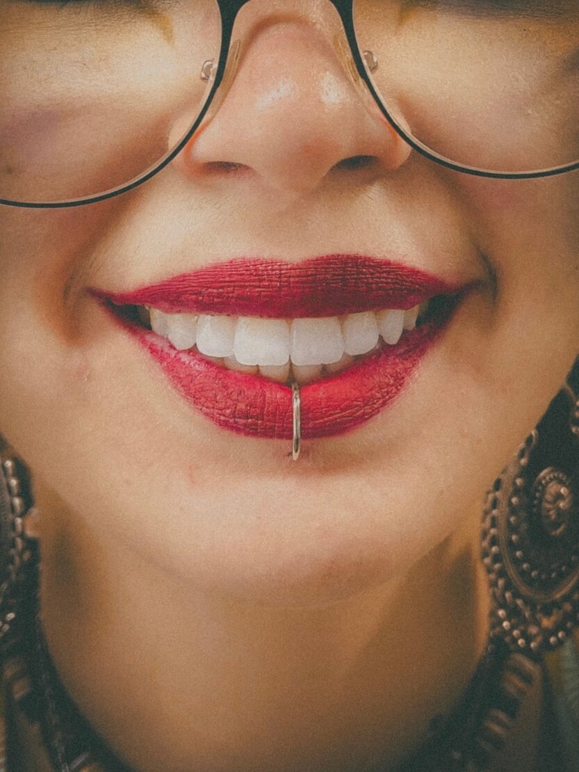 A beautiful Piercing done by fatou, one of Anker Tattoo & Piercings professional artists