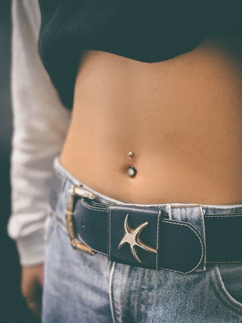 A beautiful Piercing done by fatou, one of Anker Tattoo & Piercings professional artists