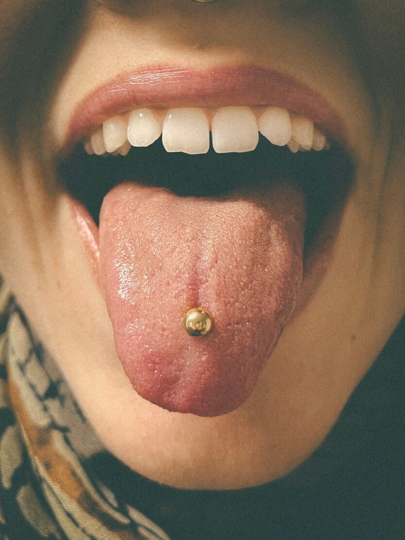 A beautiful Piercing done by fatou, one of Anker Tattoo & Piercings professional artists