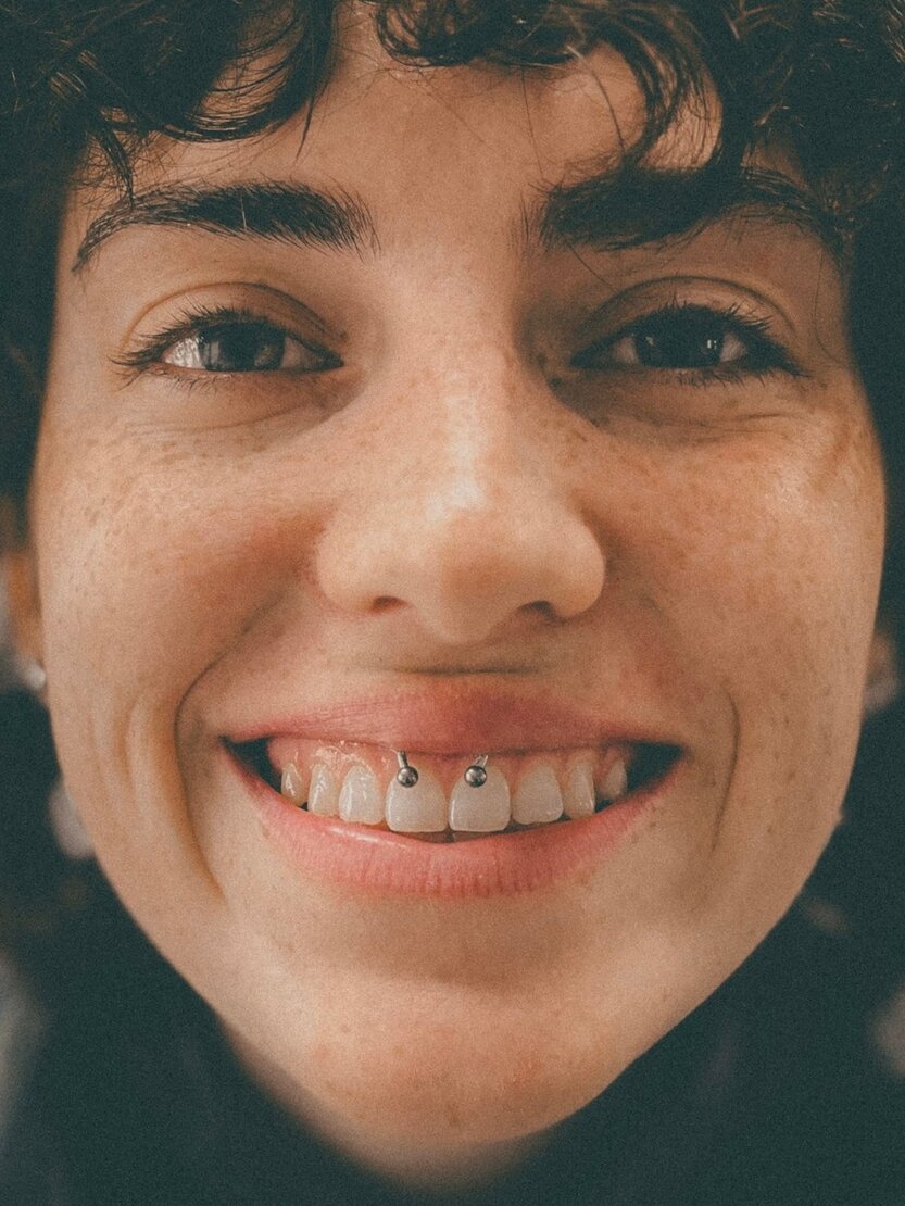 A beautiful Piercing done by fatou, one of Anker Tattoo & Piercings professional artists