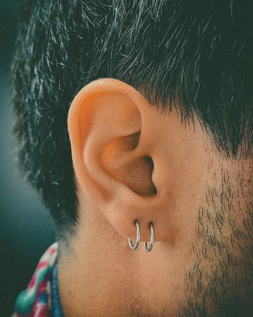 A beautiful Piercing done by fatou, one of Anker Tattoo & Piercings professional artists