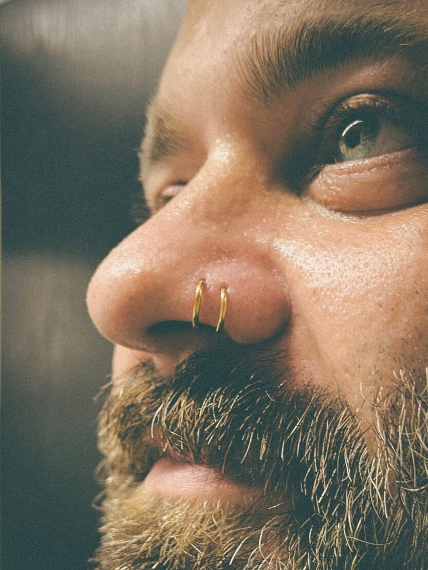 A beautiful Piercing done by fatou, one of Anker Tattoo & Piercings professional artists