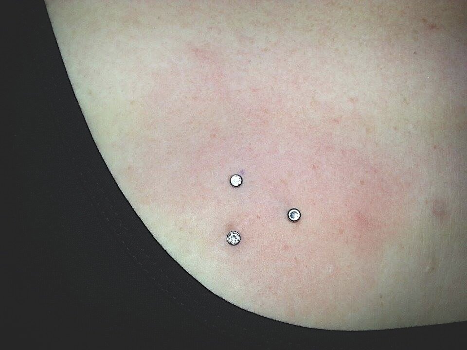 A beautiful Piercing done by sabrina, one of Anker Tattoo & Piercings professional artists
