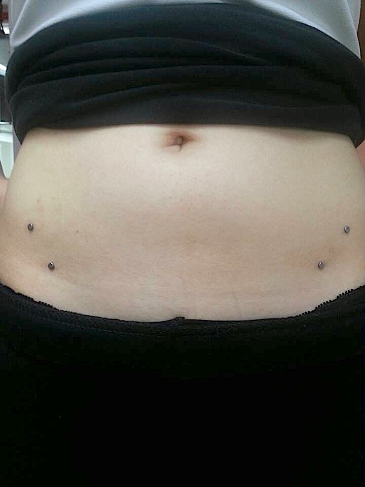 A beautiful Piercing done by sabrina, one of Anker Tattoo & Piercings professional artists