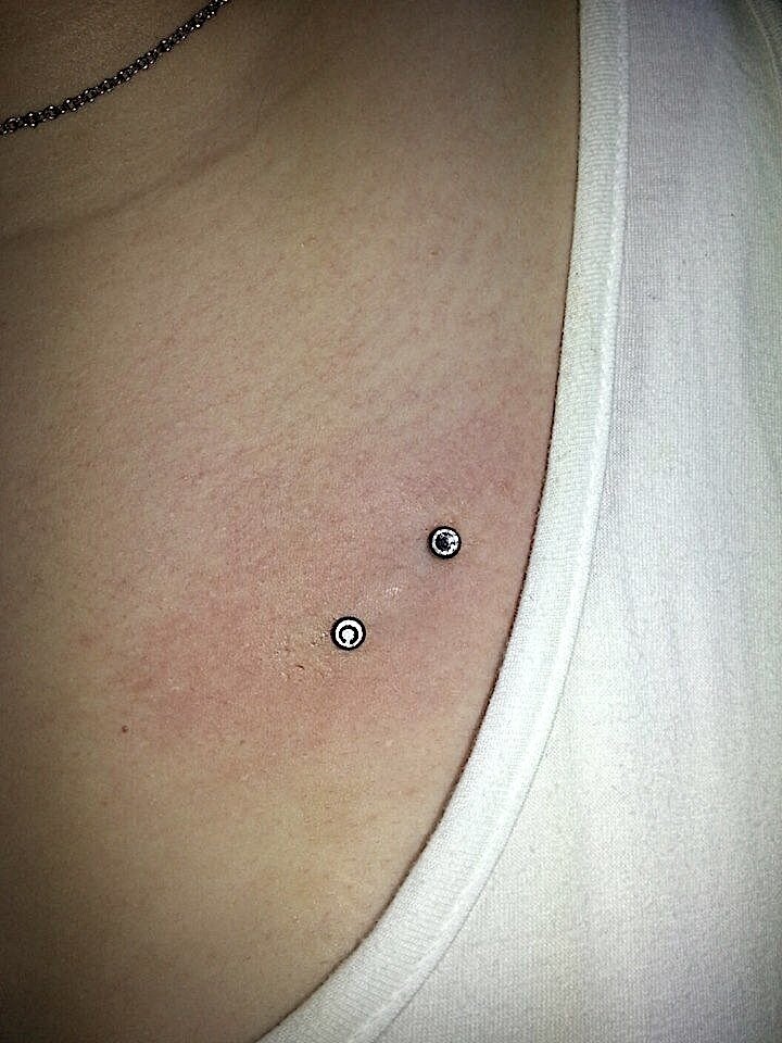 A beautiful Piercing done by sabrina, one of Anker Tattoo & Piercings professional artists