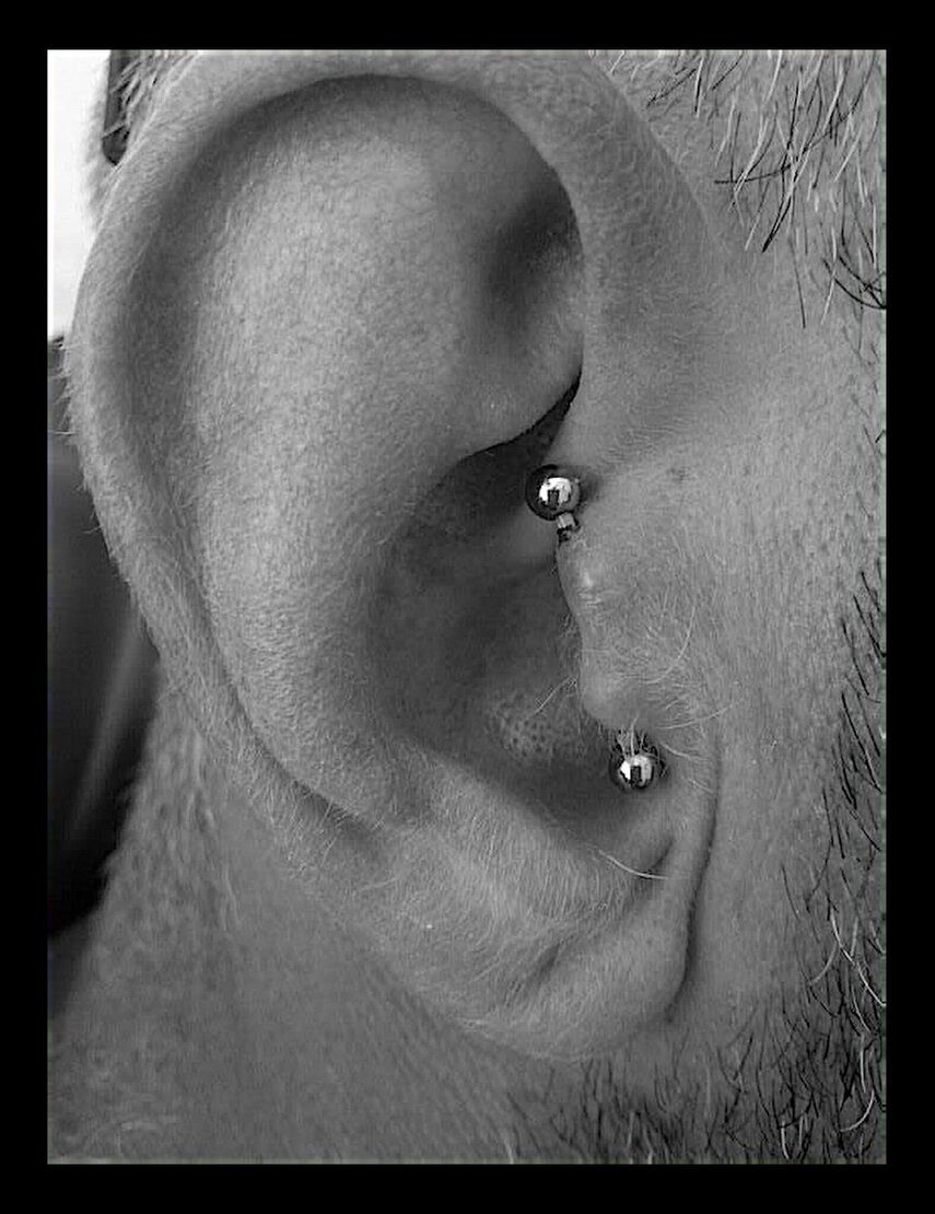 A beautiful Piercing done by sabrina, one of Anker Tattoo & Piercings professional artists
