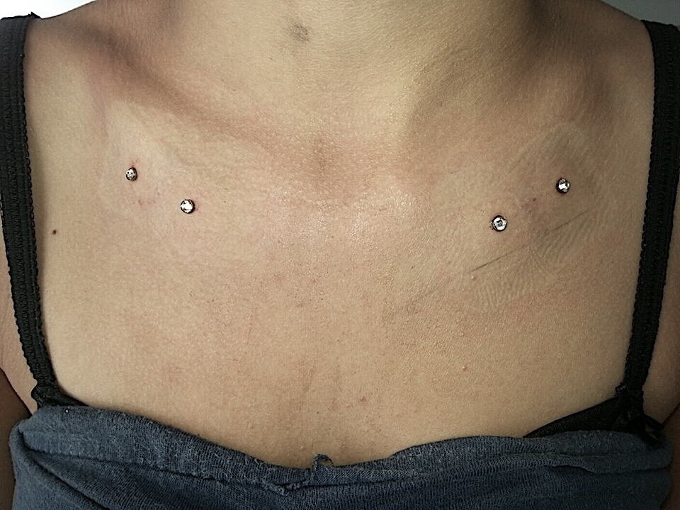 A beautiful Piercing done by sabrina, one of Anker Tattoo & Piercings professional artists