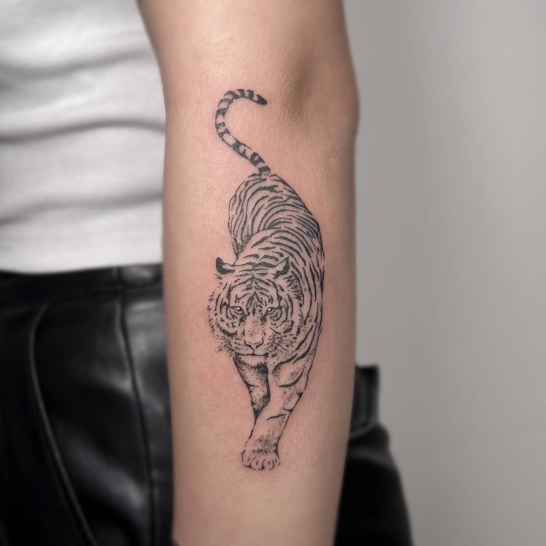 A beautiful Tattoo done by karo, one of Anker Tattoo & Piercings professional artists