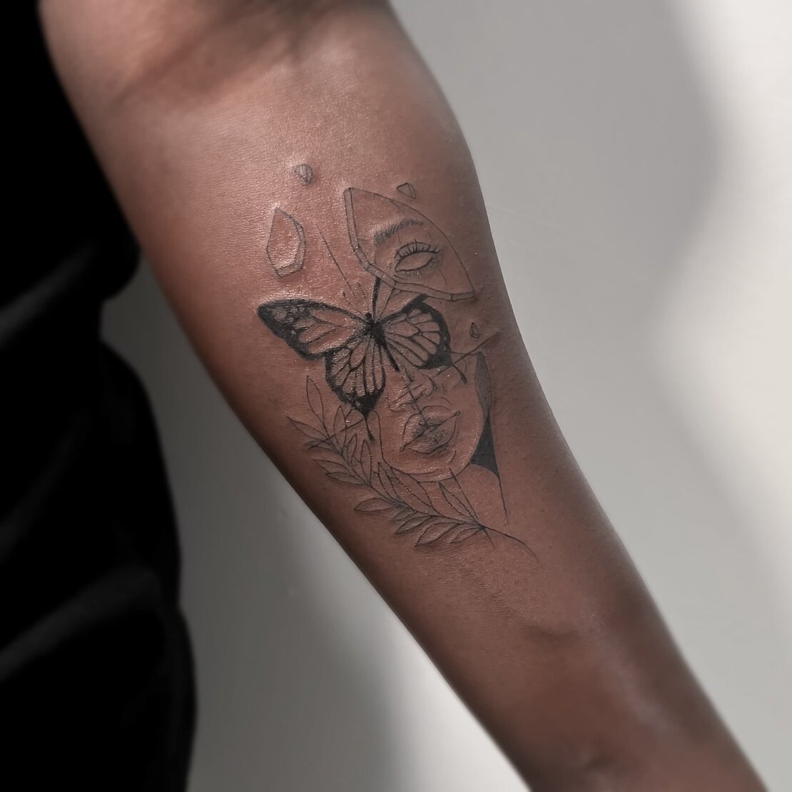 A beautiful Tattoo done by karo, one of Anker Tattoo & Piercings professional artists