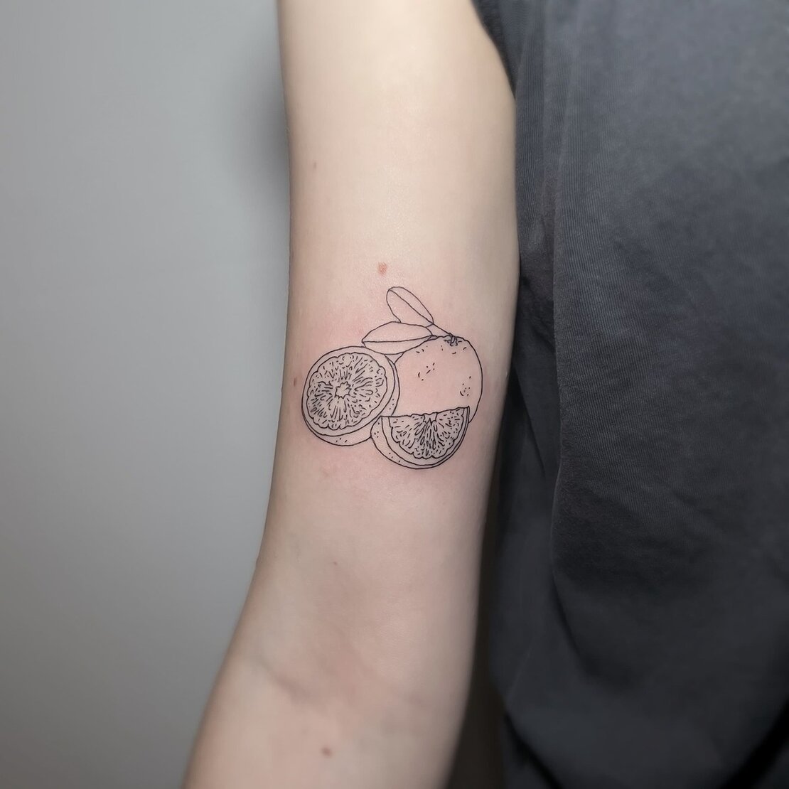 A beautiful Tattoo done by karo, one of Anker Tattoo & Piercings professional artists