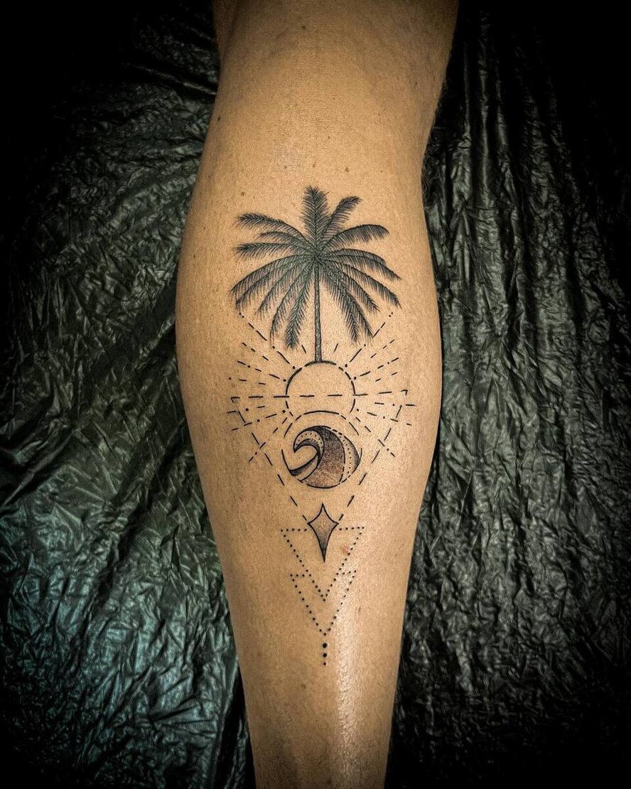 A beautiful Tattoo done by laura, one of Anker Tattoo & Piercings professional artists