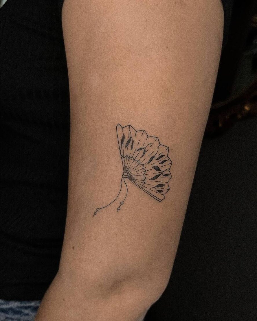 A beautiful Tattoo done by laura, one of Anker Tattoo & Piercings professional artists