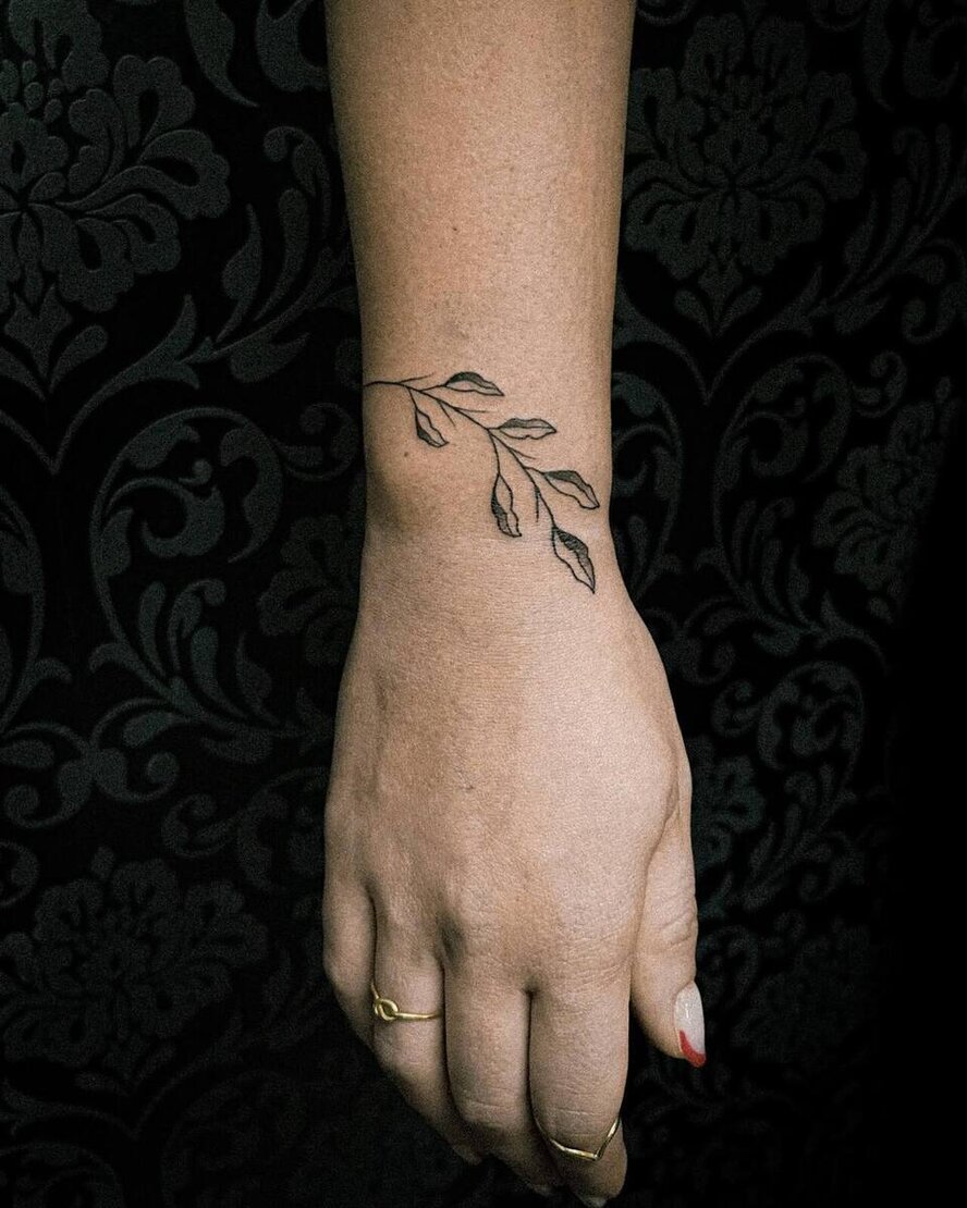 A beautiful Tattoo done by laura, one of Anker Tattoo & Piercings professional artists
