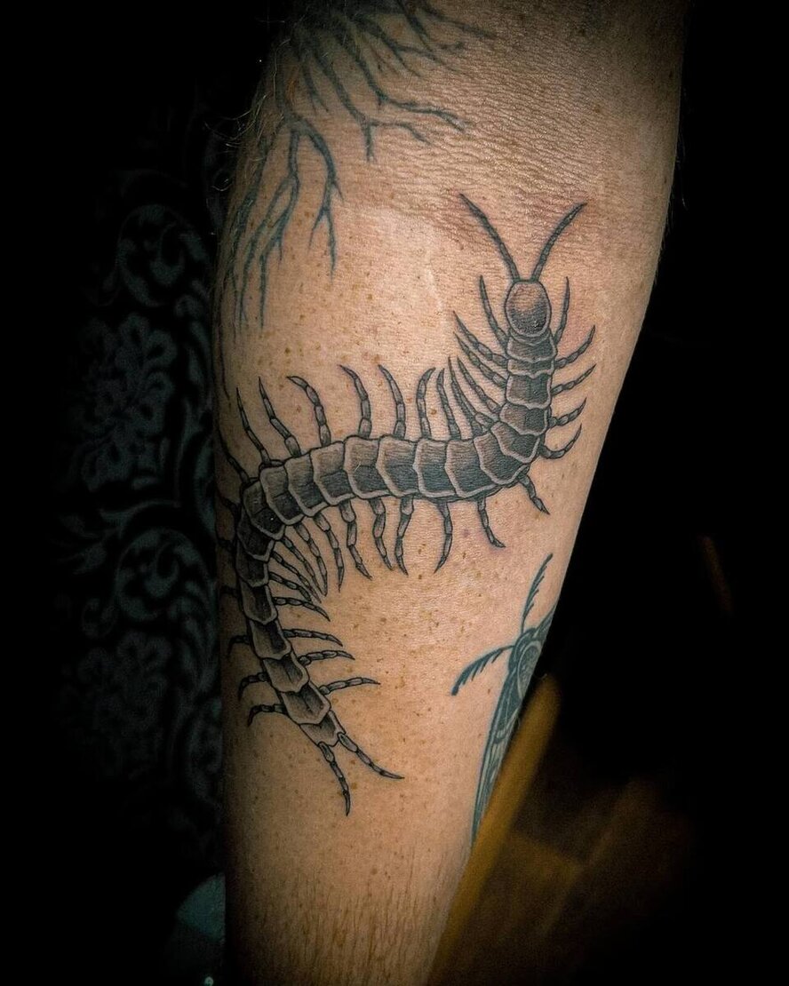 A beautiful Tattoo done by laura, one of Anker Tattoo & Piercings professional artists