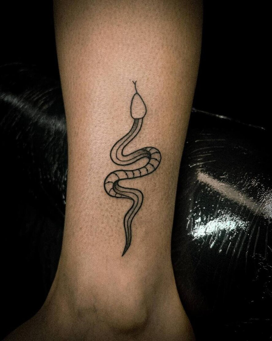 A beautiful Tattoo done by laura, one of Anker Tattoo & Piercings professional artists
