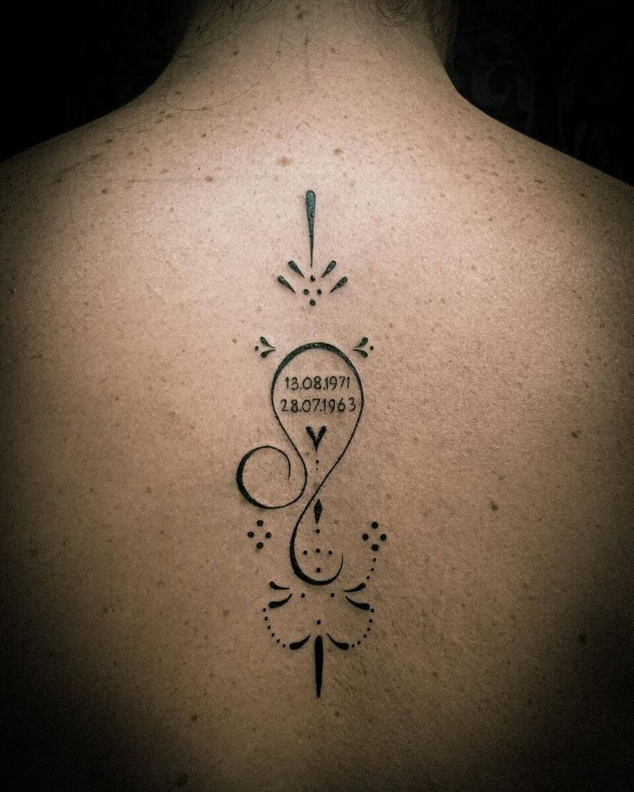 A beautiful Tattoo done by laura, one of Anker Tattoo & Piercings professional artists