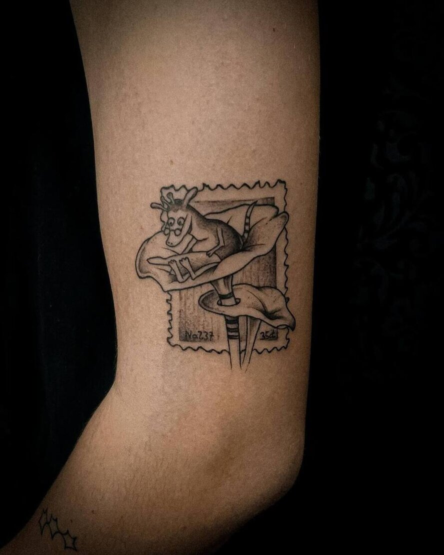 A beautiful Tattoo done by laura, one of Anker Tattoo & Piercings professional artists