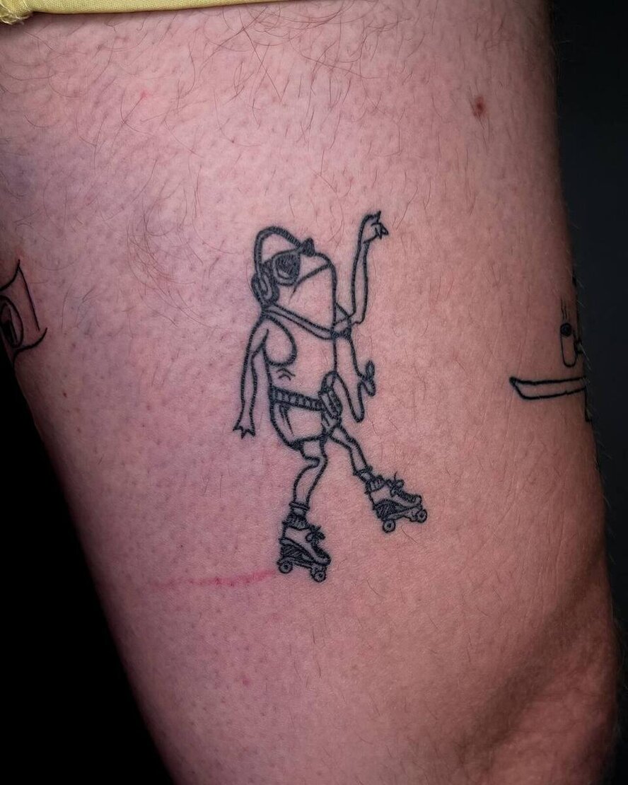 A beautiful Tattoo done by laura, one of Anker Tattoo & Piercings professional artists