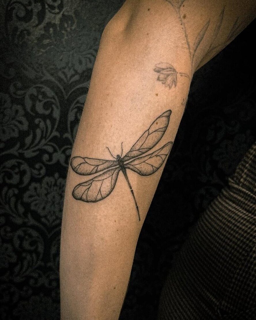 A beautiful Tattoo done by laura, one of Anker Tattoo & Piercings professional artists