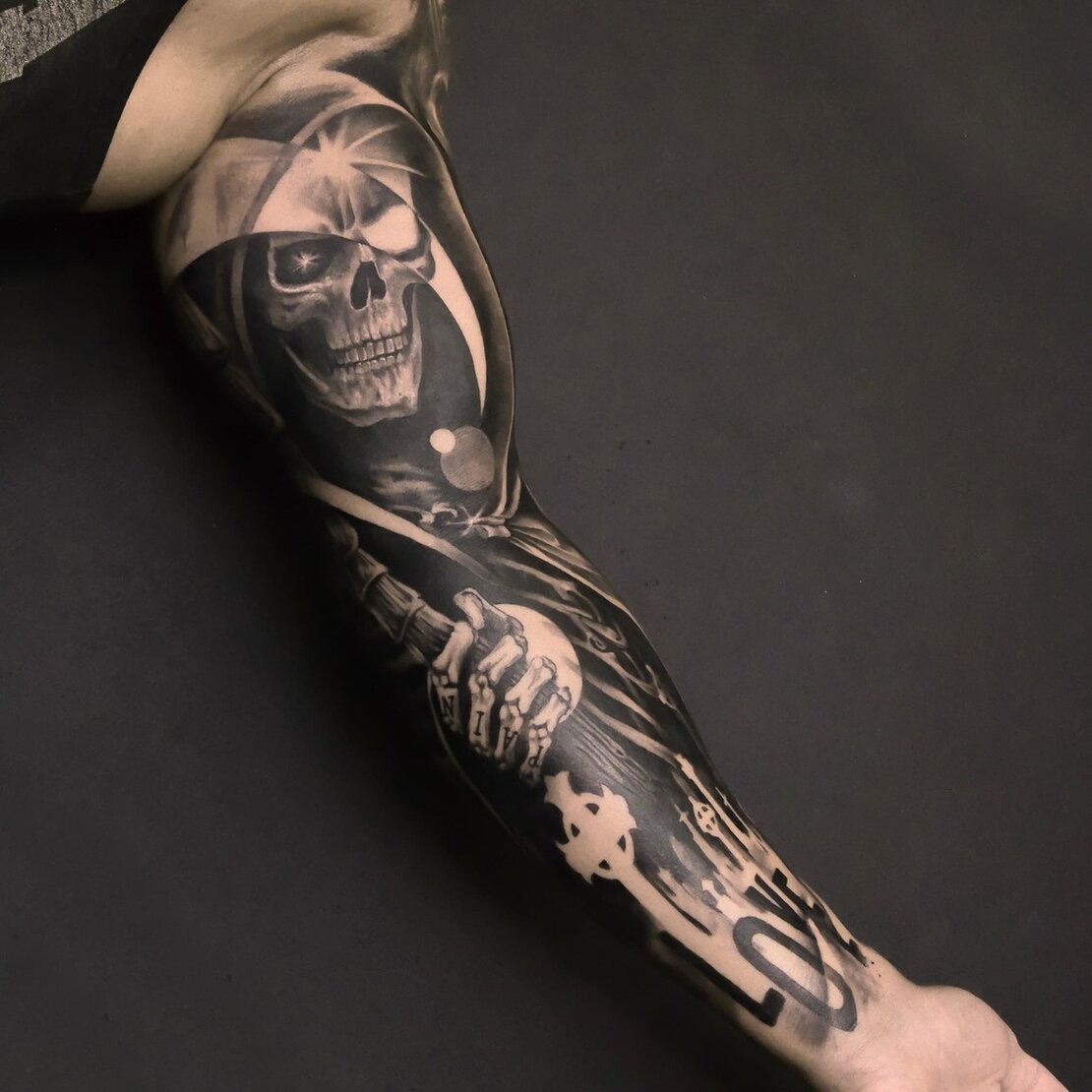 A beautiful Tattoo done by philipp, one of Anker Tattoo & Piercings professional artists