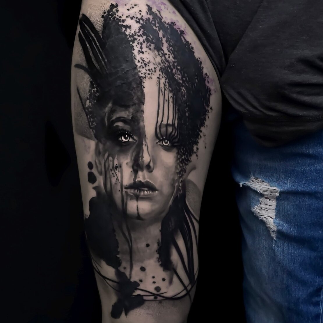 A beautiful Tattoo done by philipp, one of Anker Tattoo & Piercings professional artists