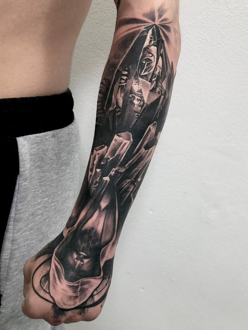 A beautiful Tattoo done by philipp, one of Anker Tattoo & Piercings professional artists
