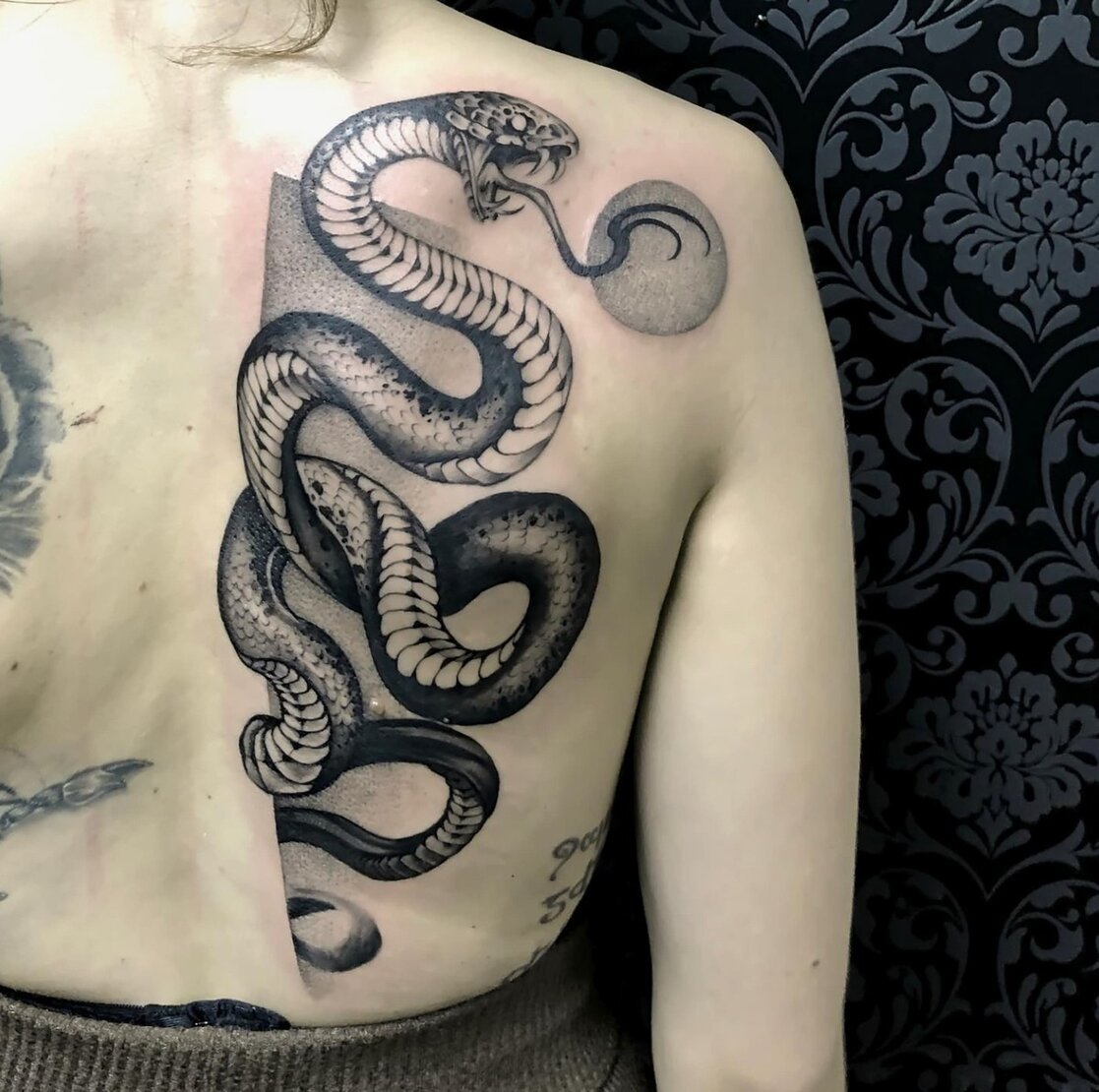 A beautiful Tattoo done by philipp, one of Anker Tattoo & Piercings professional artists