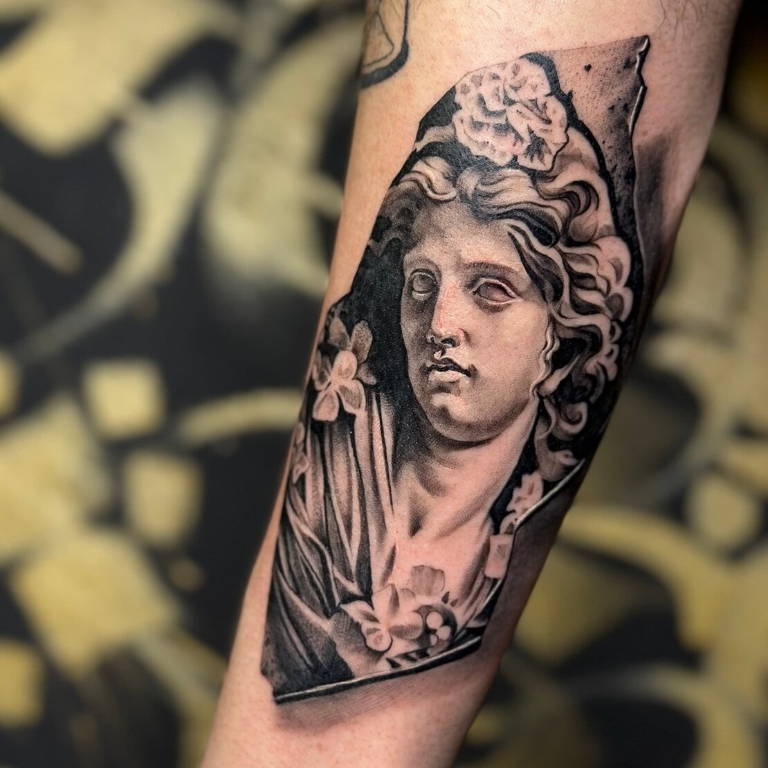 A beautiful Tattoo done by philipp, one of Anker Tattoo & Piercings professional artists