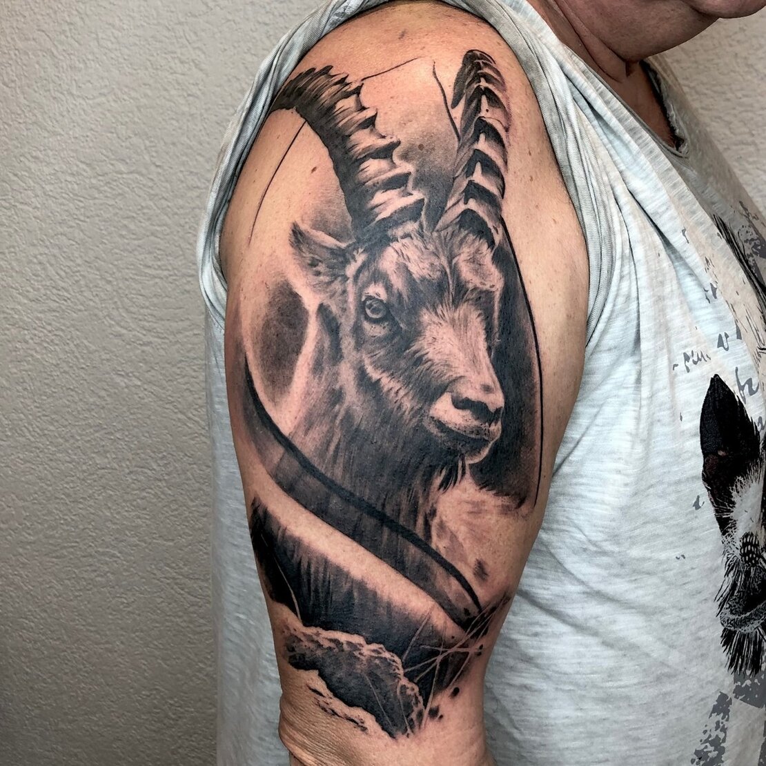 A beautiful Tattoo done by philipp, one of Anker Tattoo & Piercings professional artists