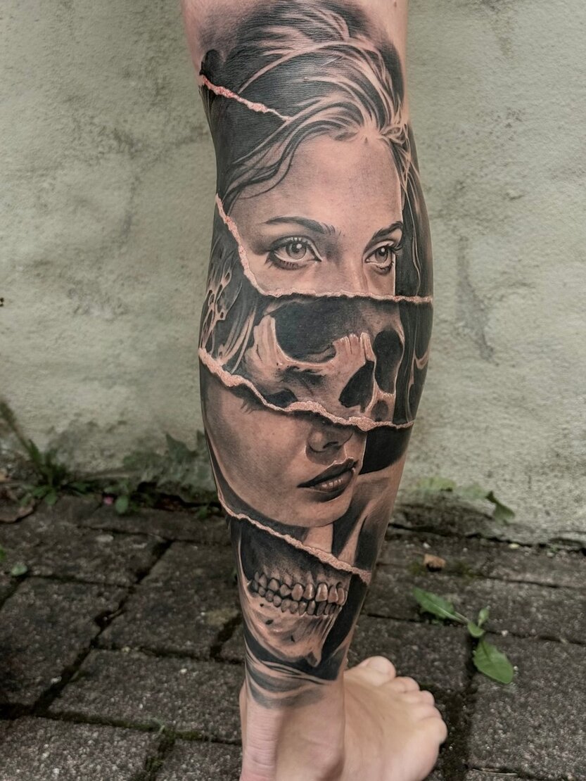 A beautiful Tattoo done by philipp, one of Anker Tattoo & Piercings professional artists