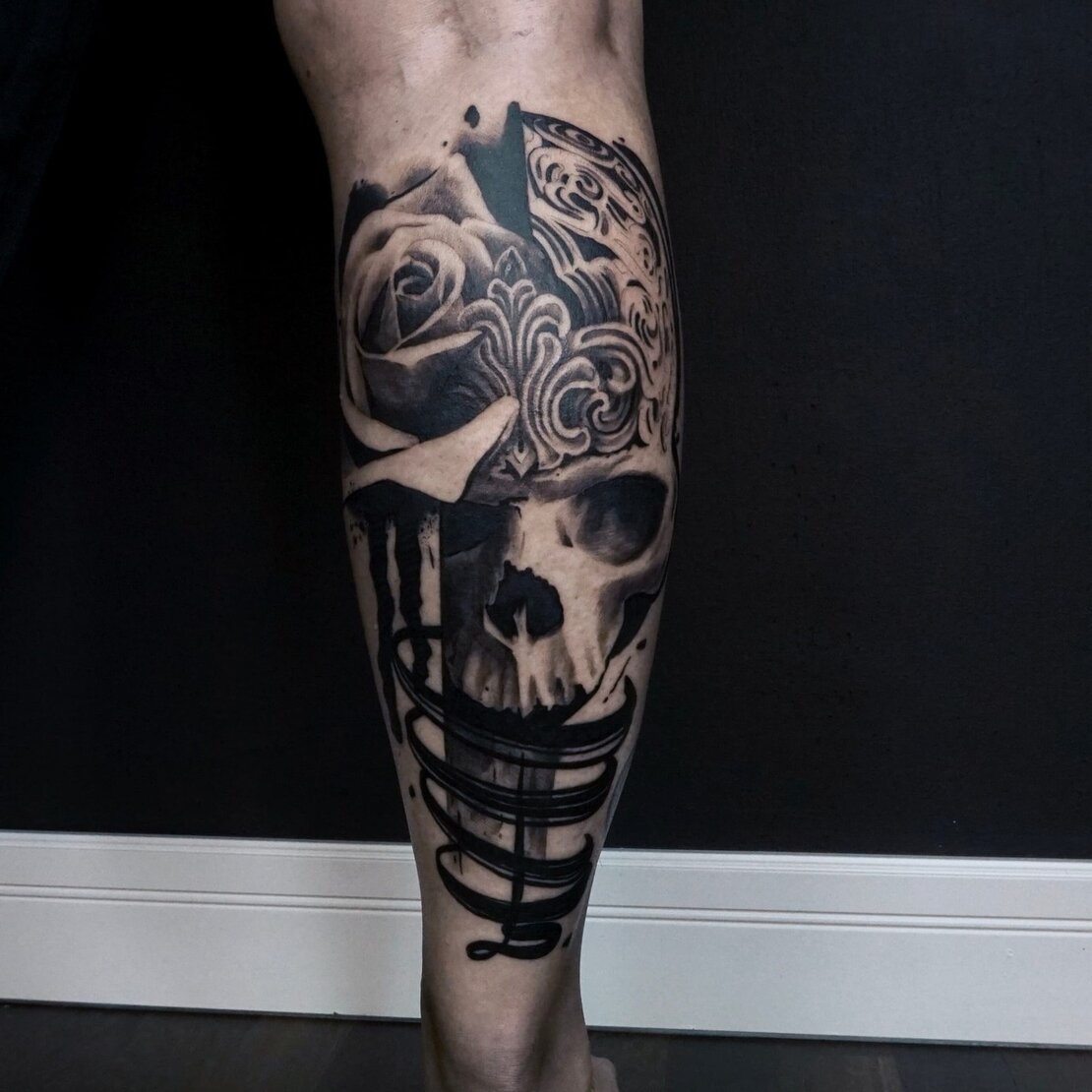 A beautiful Tattoo done by philipp, one of Anker Tattoo & Piercings professional artists