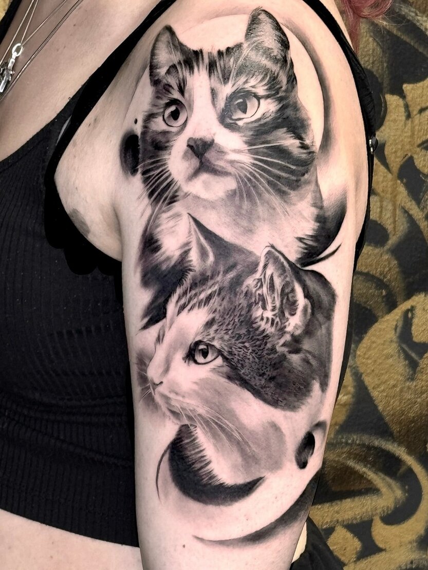 A beautiful Tattoo done by philipp, one of Anker Tattoo & Piercings professional artists